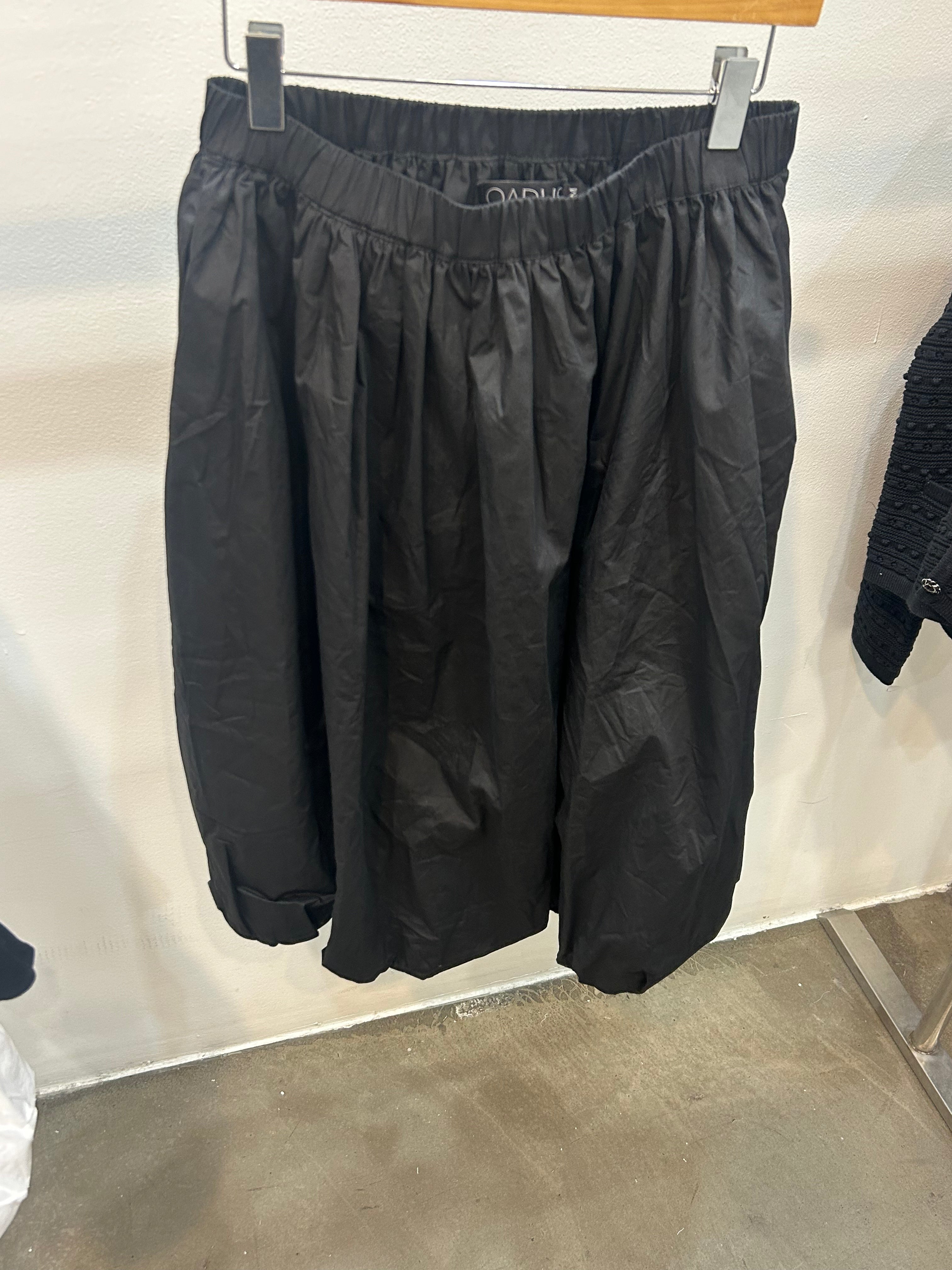 Audrey bubble hem midi skirt