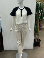Load image into Gallery viewer, cropped baseball tee
