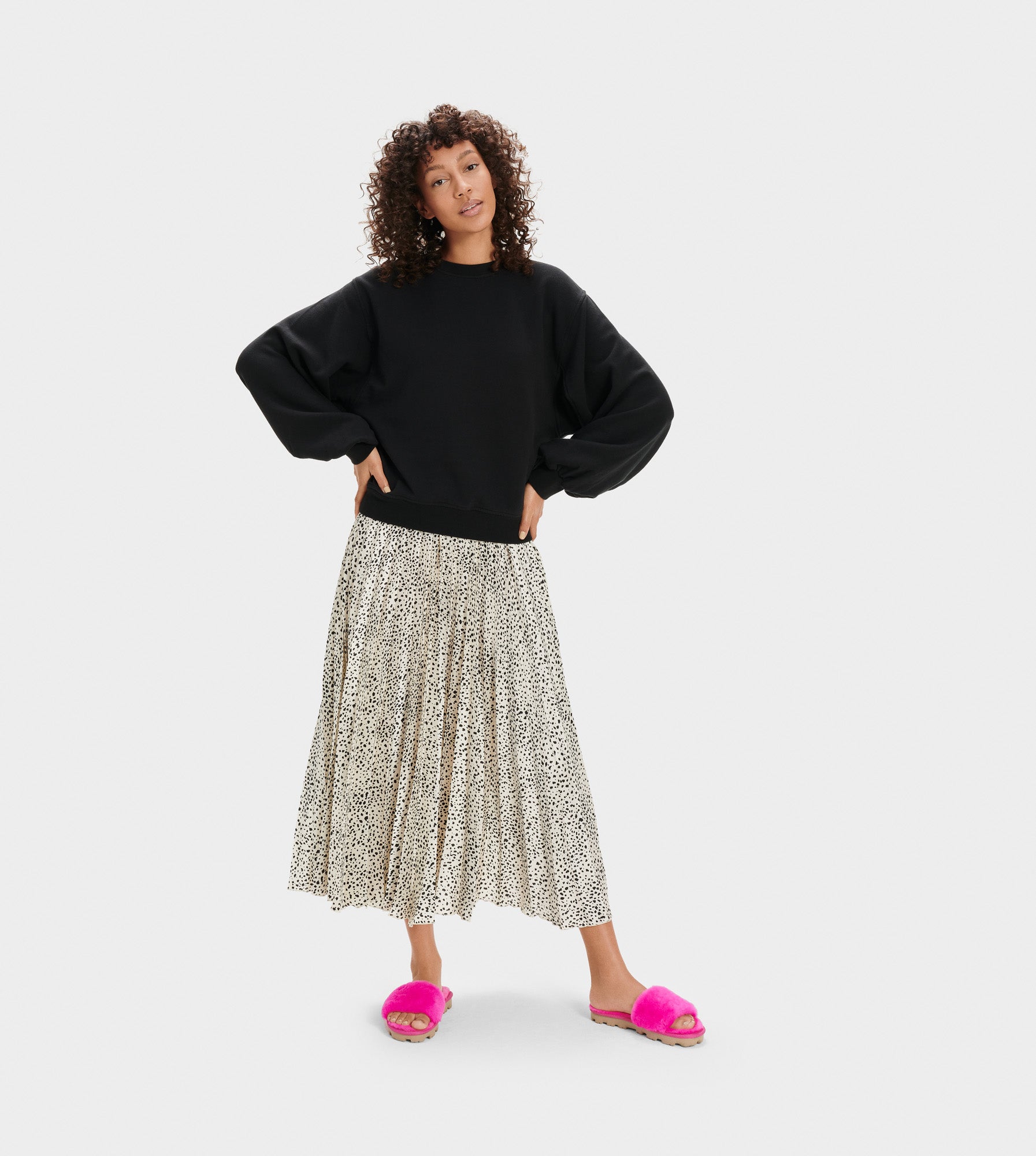 Ugg Brook Balloon Sleeve Crewneck