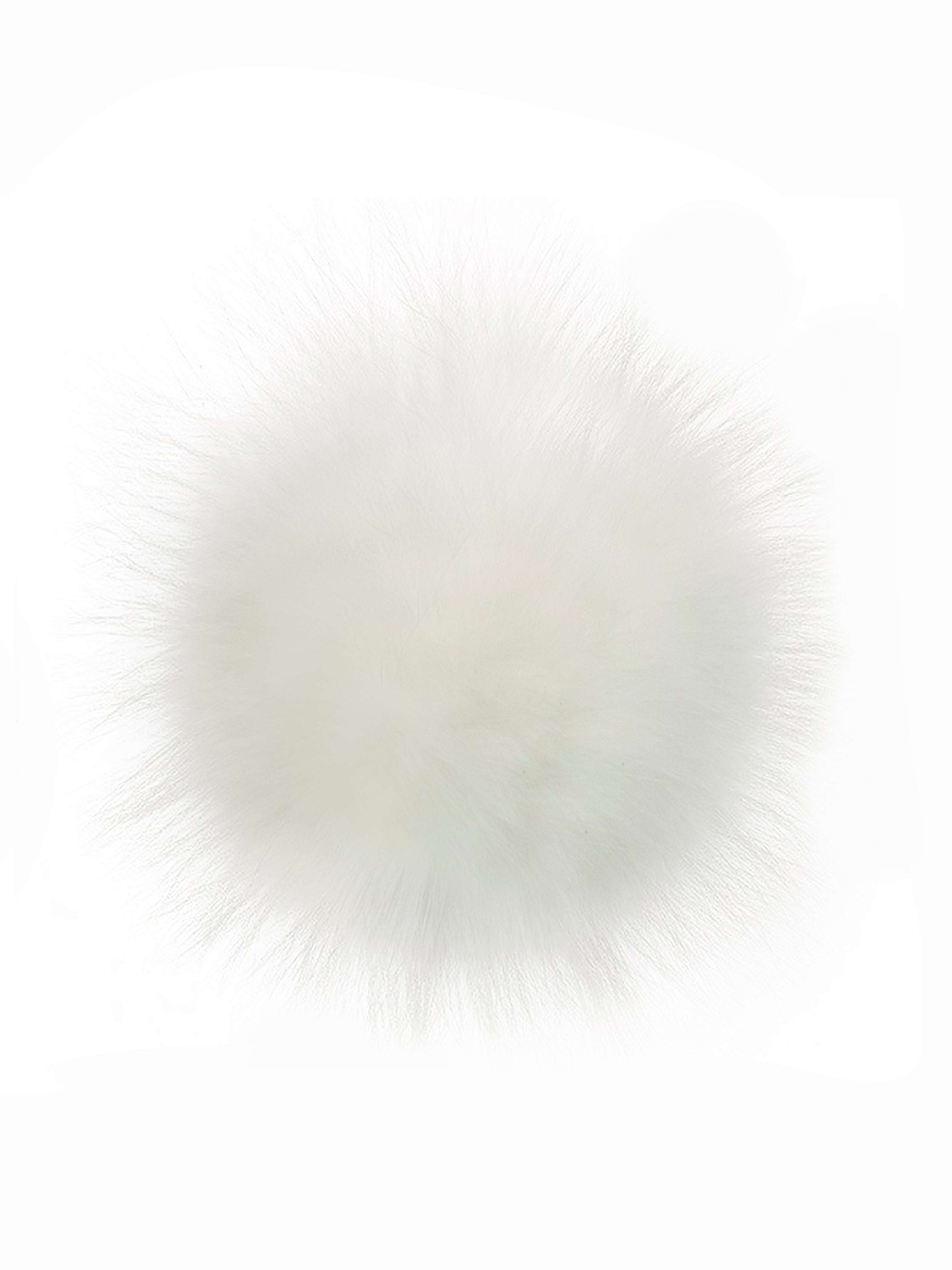 The Pom Hat - Charcoal/White