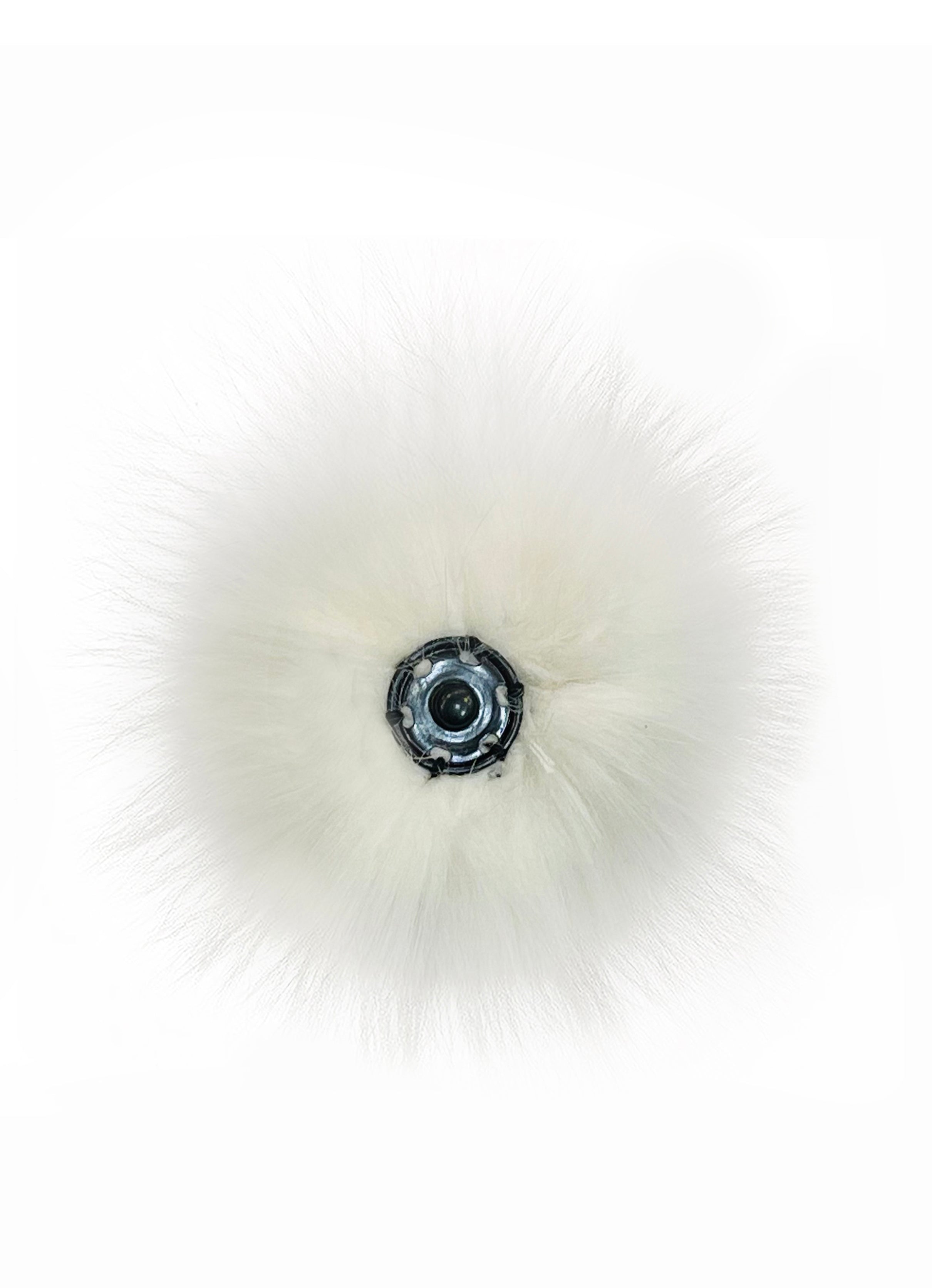 The Pom Hat - Charcoal/White