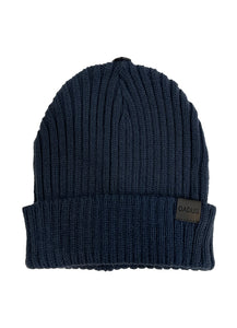 The Pom Hat - Navy/Navy