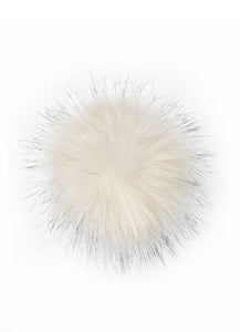 The Pom Hat - Ivory/Ivory