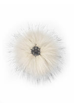 Load image into Gallery viewer, The Pom Hat - Ivory/Ivory
