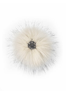 The Pom Hat - Ivory/Ivory