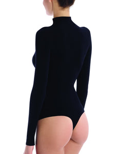 Commando Ballet Mockneck Long sleeve Bodysuit Thong