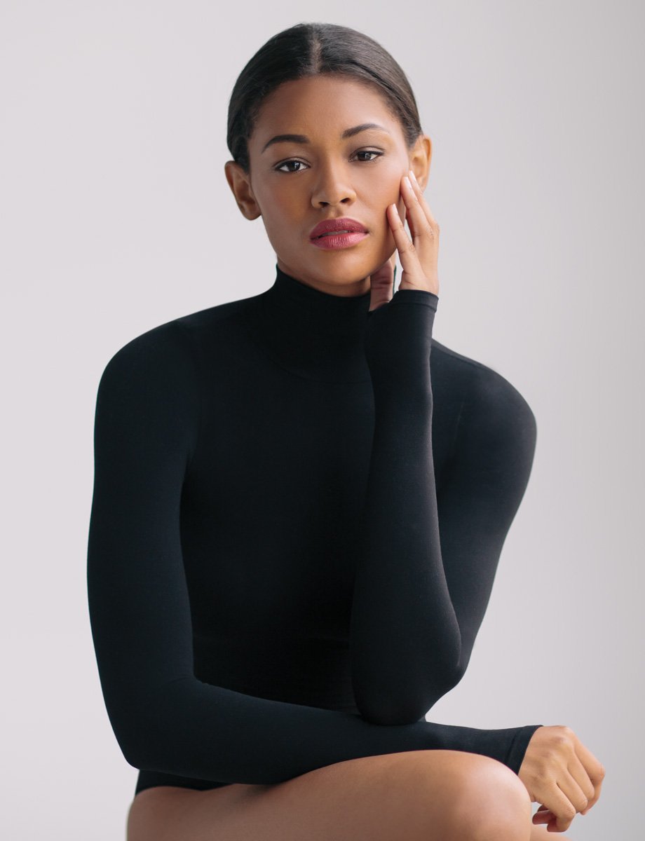 Commando Ballet Turtleneck Bodysuit