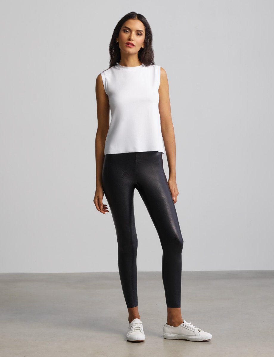 Commando 7/8 Faux Leather Legging – OADUS