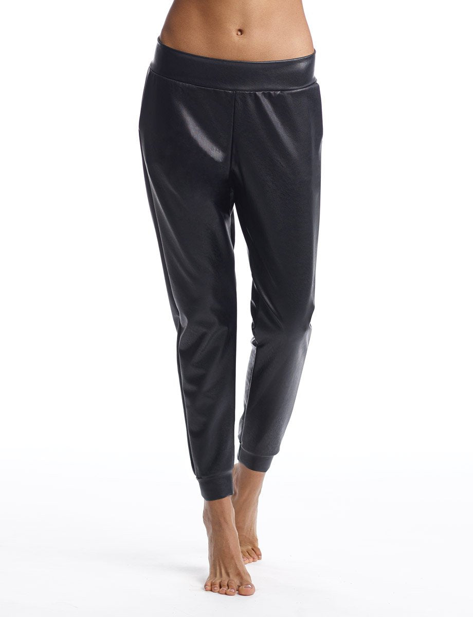 Commando Faux Leather Jogger