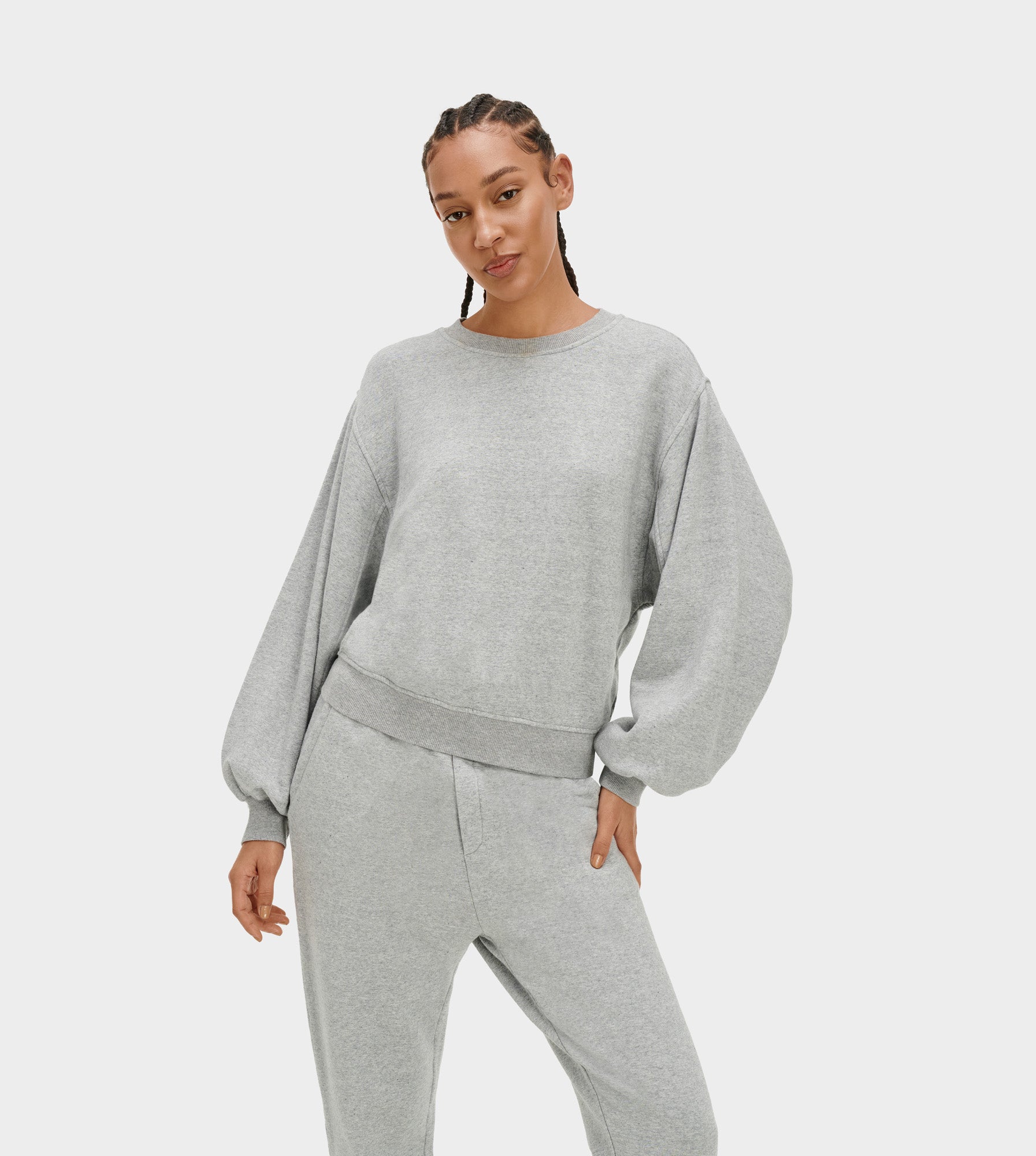 Ugg Brook Balloon Sleeve Crewneck