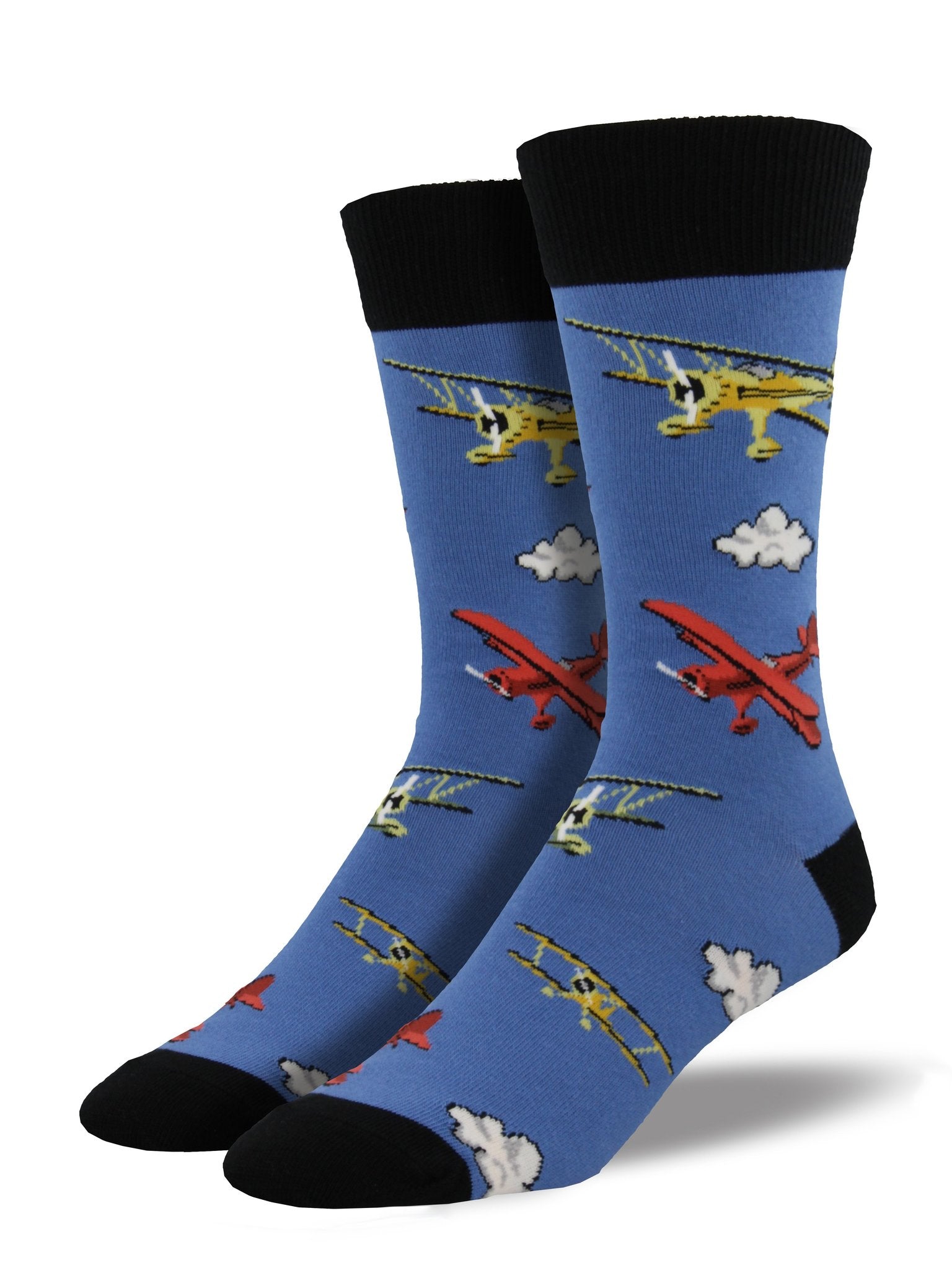 Socksmith Men's "Flyin Bi" Crew Socks